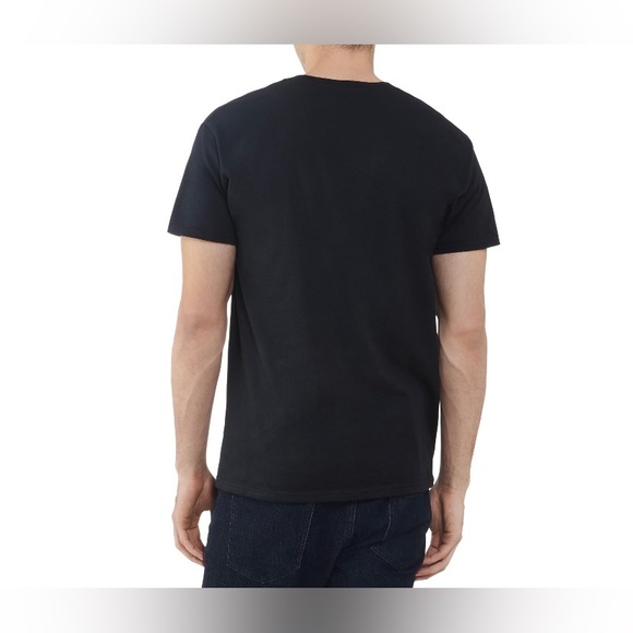 FRUIT OF THE LOOM Size L Men's T-Shirt 360 Breathe Short Sleeve Crew Black NWT - Picture 2 of 3